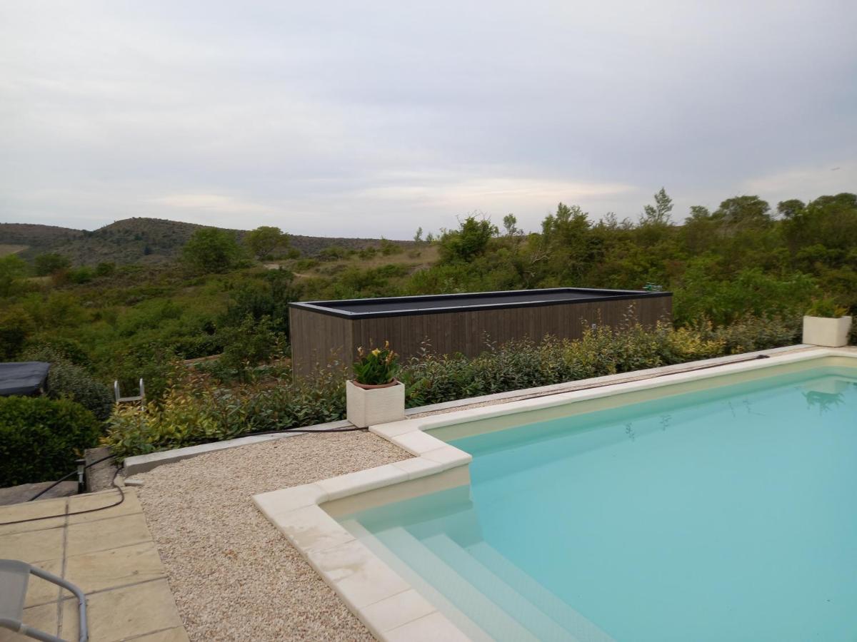"Plus Belle L'Ardeche" Studio De Jardin Et Piscine Vinezac Exterior photo