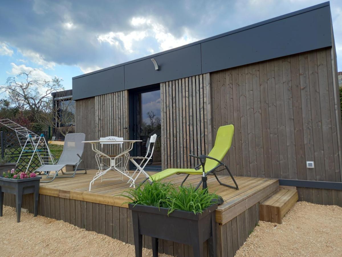 "Plus Belle L'Ardeche" Studio De Jardin Et Piscine Vinezac Exterior photo